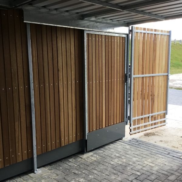 110719 overkapping berging fietsparkeren fietsoverkapping fietsenrek